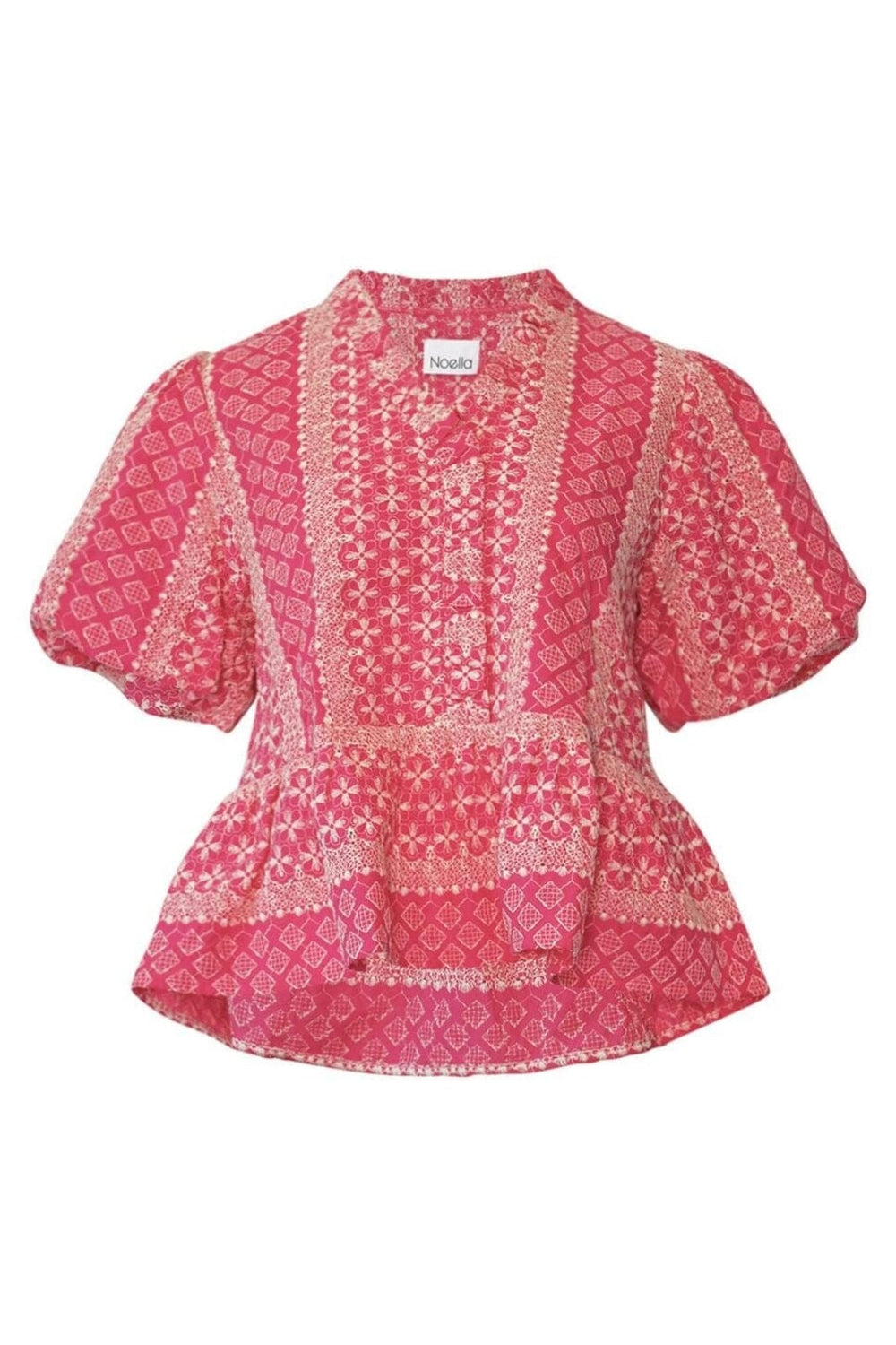 Noella - Lorraine Blouse 13380002 - 1330 - Pink Sugar Combo