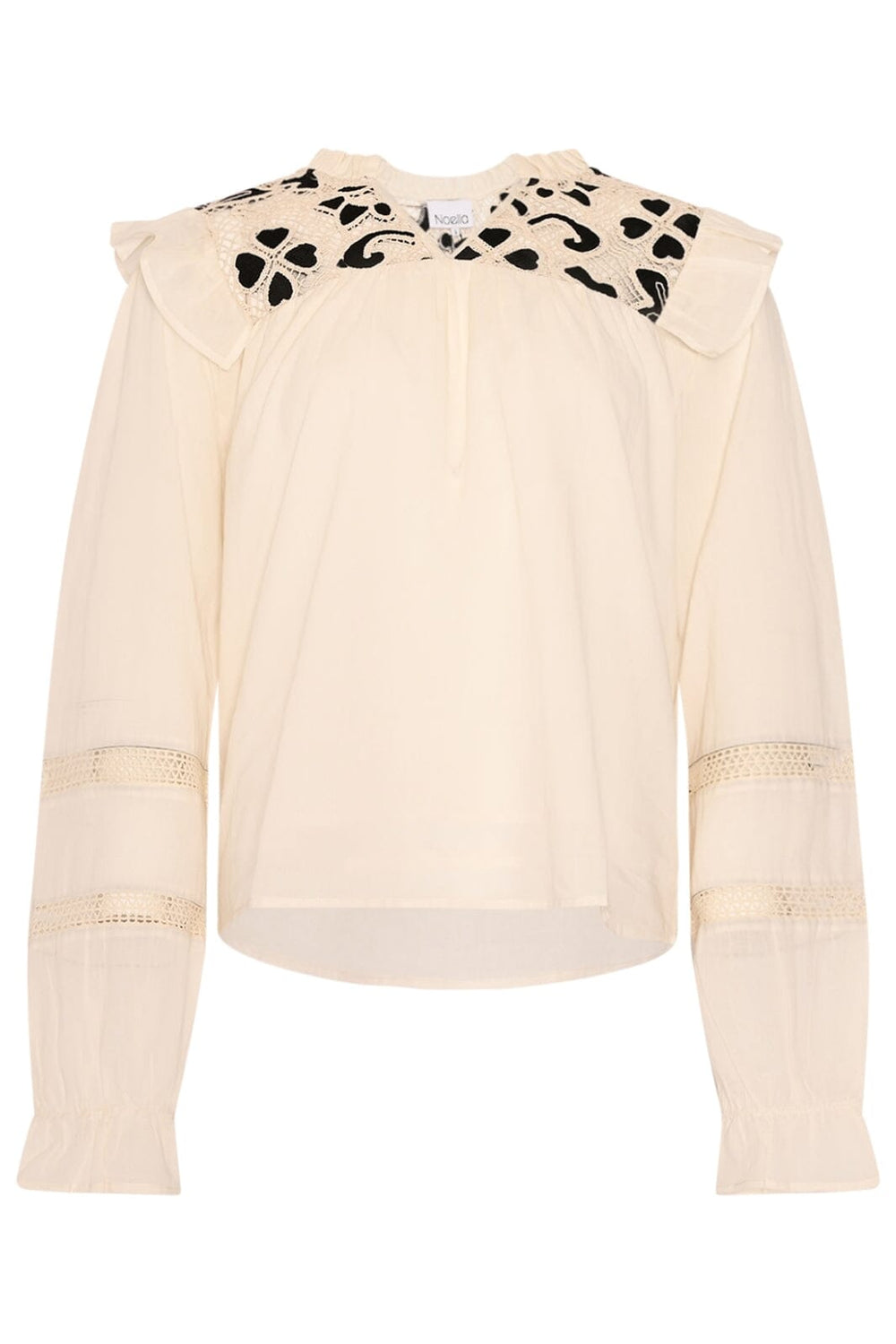 Forudbestilling - Noella - Salba Blouse 12590001 - 974 - Ivory Bluser