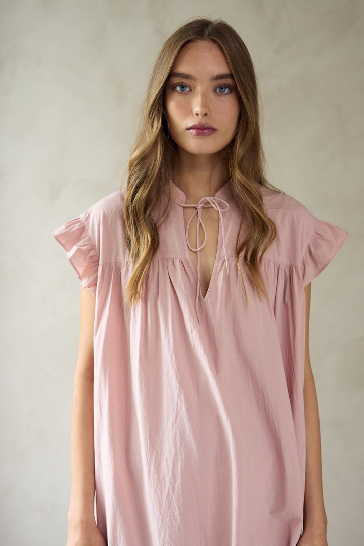 Forudbestilling - Noella - Sevim Dress 11230071 - 1262 Washed Pink Kjoler