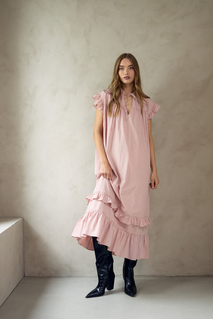 Forudbestilling - Noella - Sevim Dress 11230071 - 1262 Washed Pink Kjoler