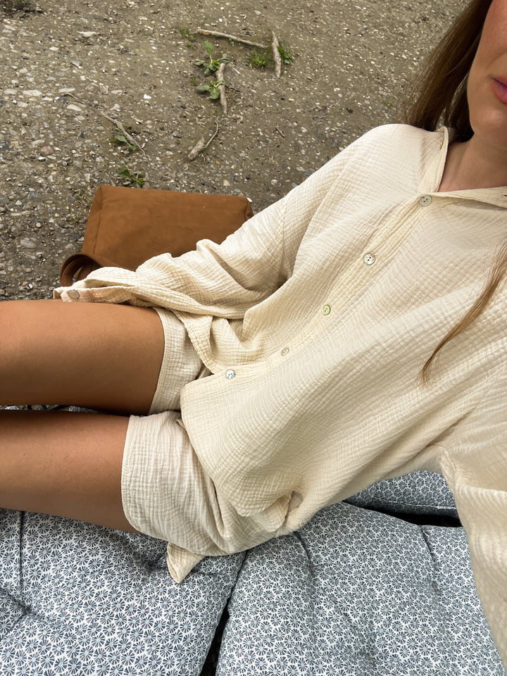 Forudbestilling - Noella - Suri Shirt - 974 Ivory Skjorter