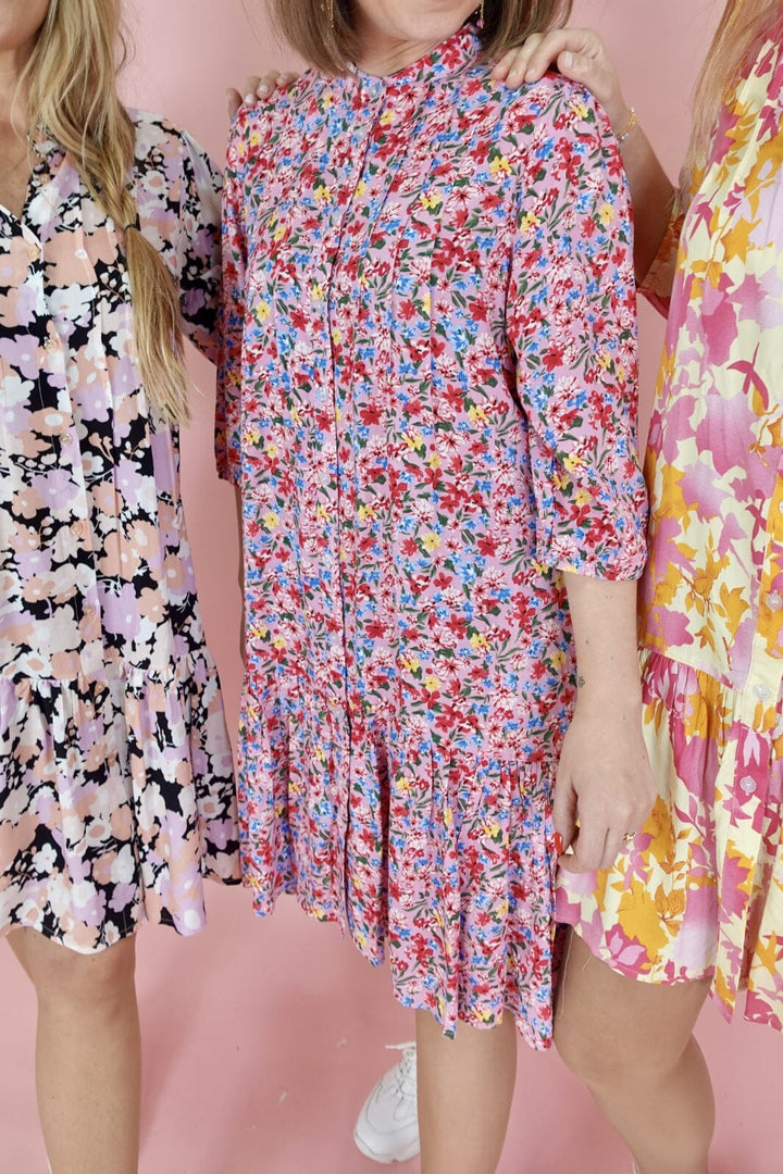 Forudbestilling - Noella X Molly&My- Imogene sh. Dress - Rose Flower (Juni) Kjoler