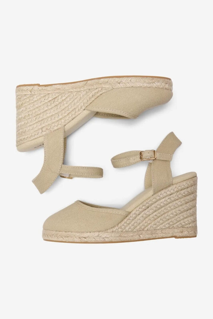 Only Shoes - Onlkayla Espadrille Wedge - 4682816 Creme