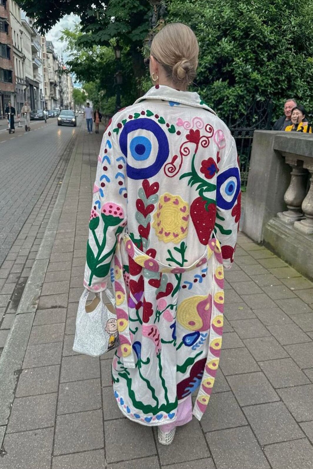 Forudbestilling - Sissel Edelbo - Rose Suzani Coat SE 1093 - White Swan Jakker