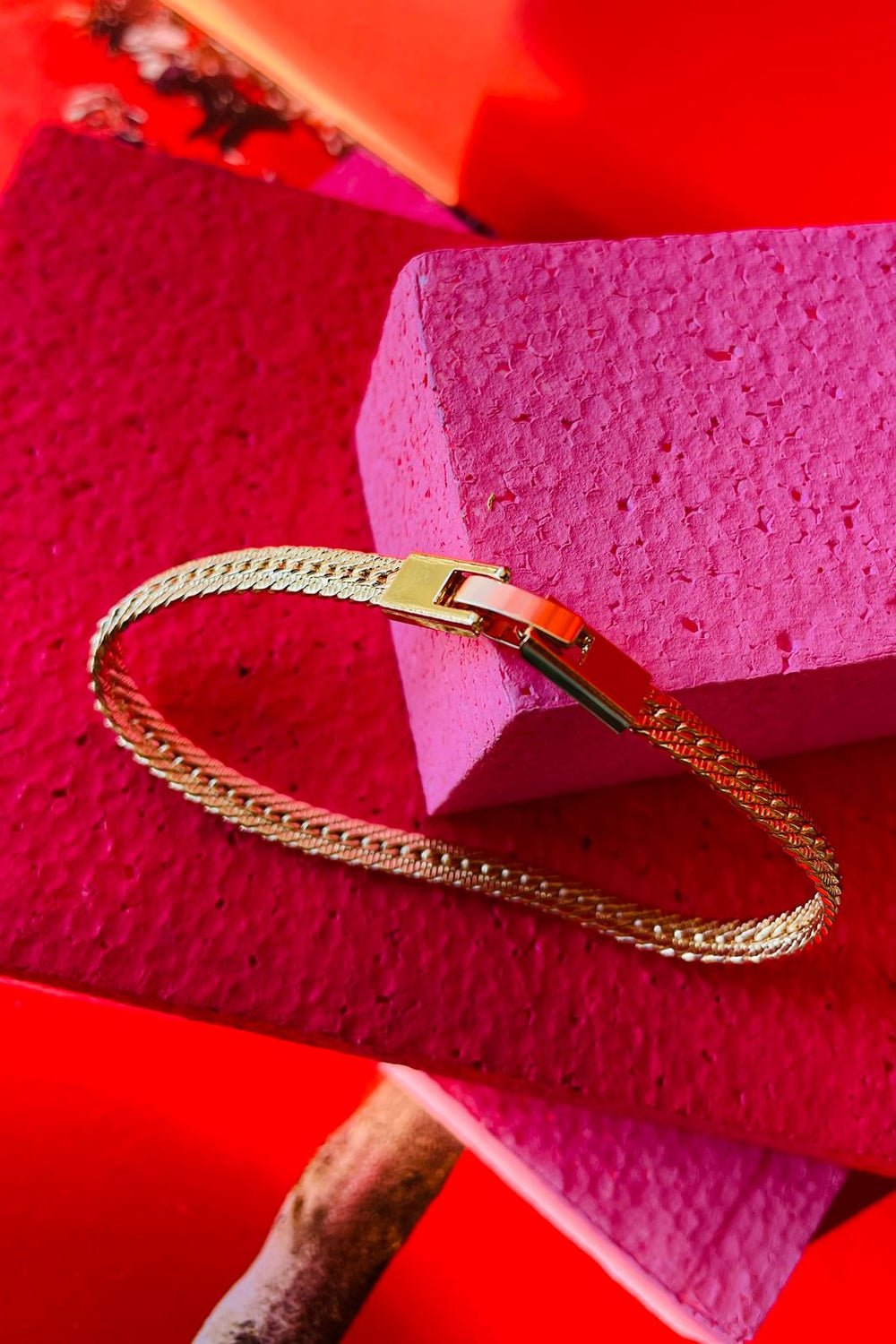 FRIIHOF+SIIG - New Gold Bracelet (1 stk.) Armbånd