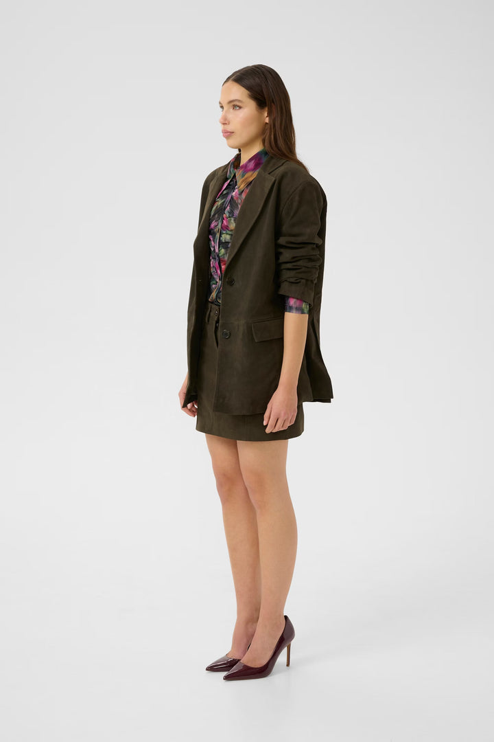 Gestuz - Gzesme Skirt 10910679 - 108724 - Dark Crocodile Nederdele