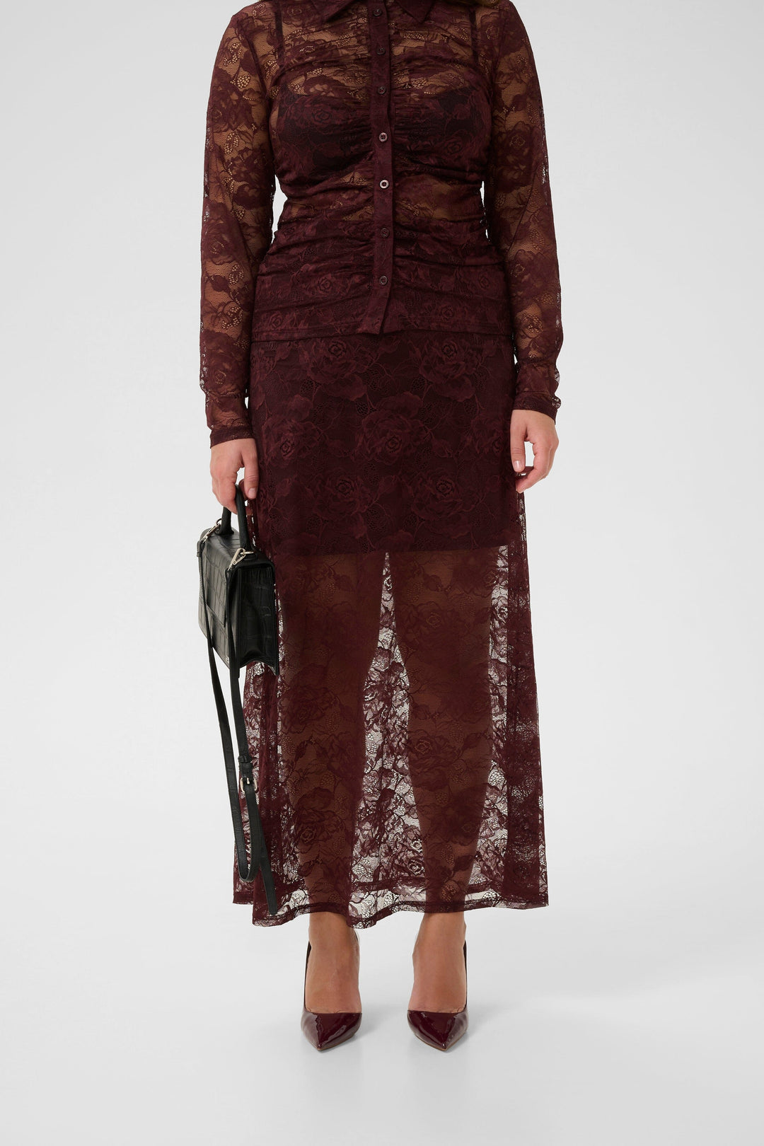 Gestuz - Gzleala Skirt 10910527 - 108291 - Aronia Nederdele