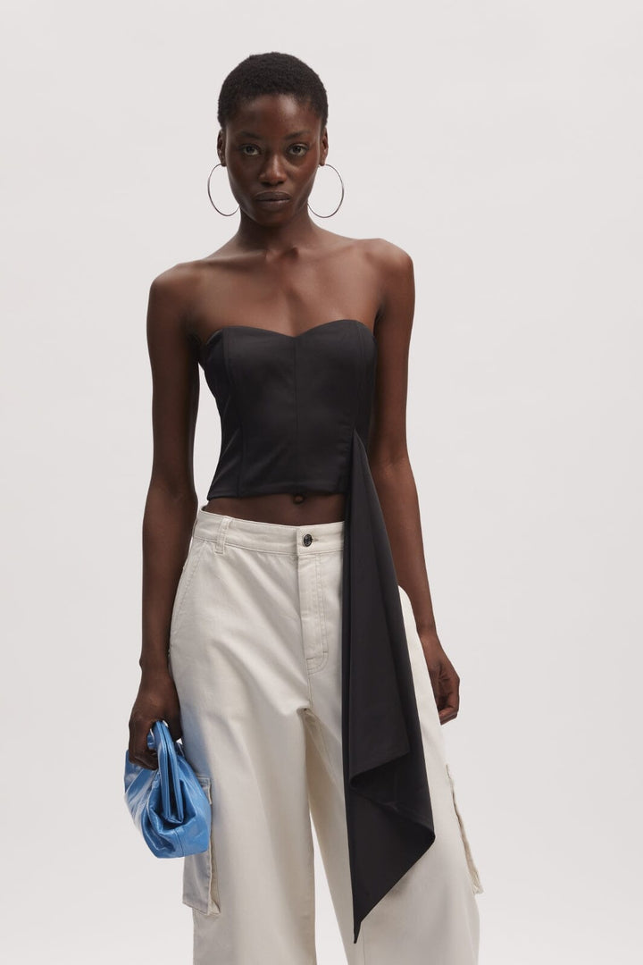 Gestuz - NiliaGZ corsage - Black Toppe