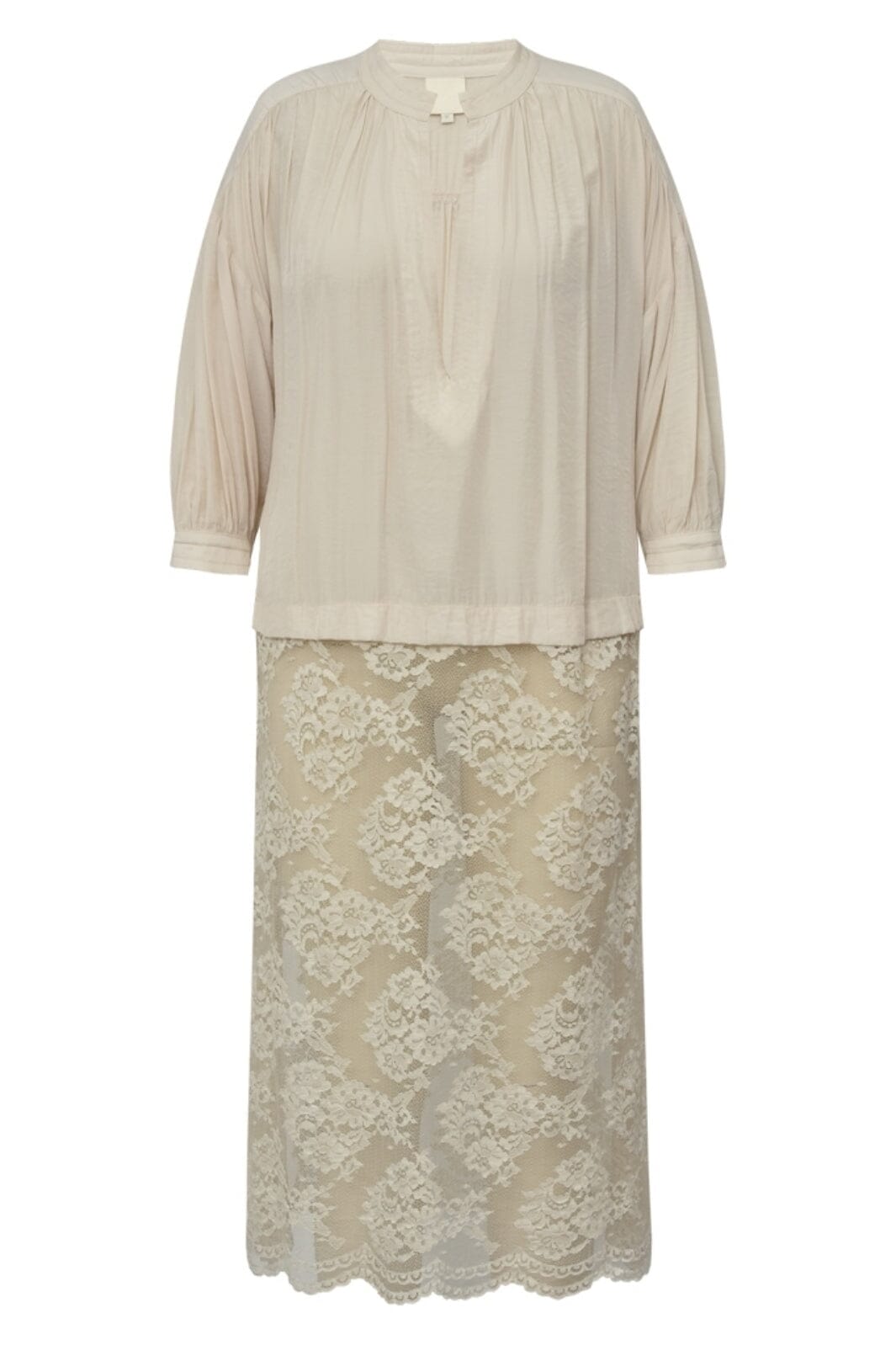 Gossia - Katjego Dress - Creme Kjoler
