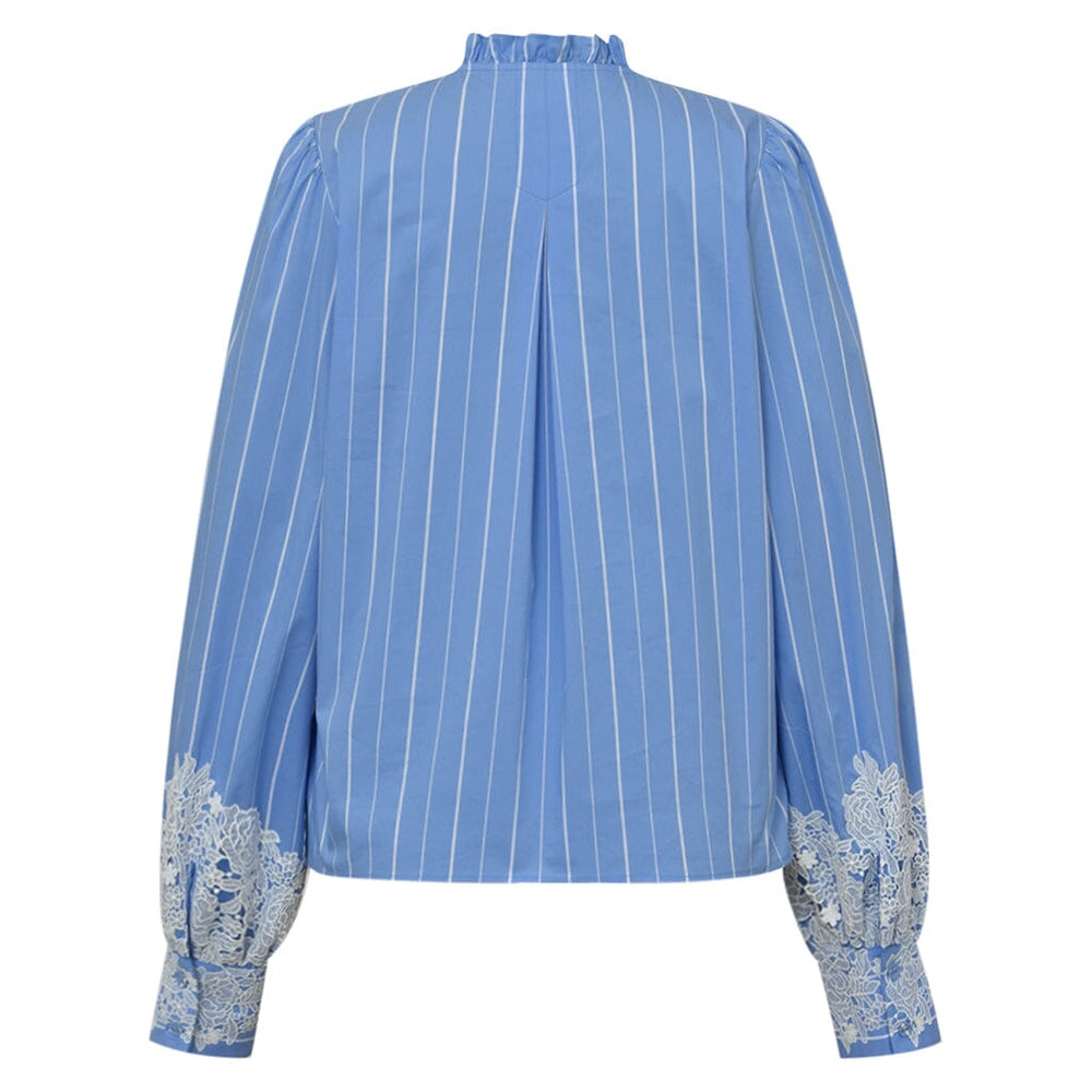 Gossia - Liwgo Shirt G2625 - Blue Striped Skjorter