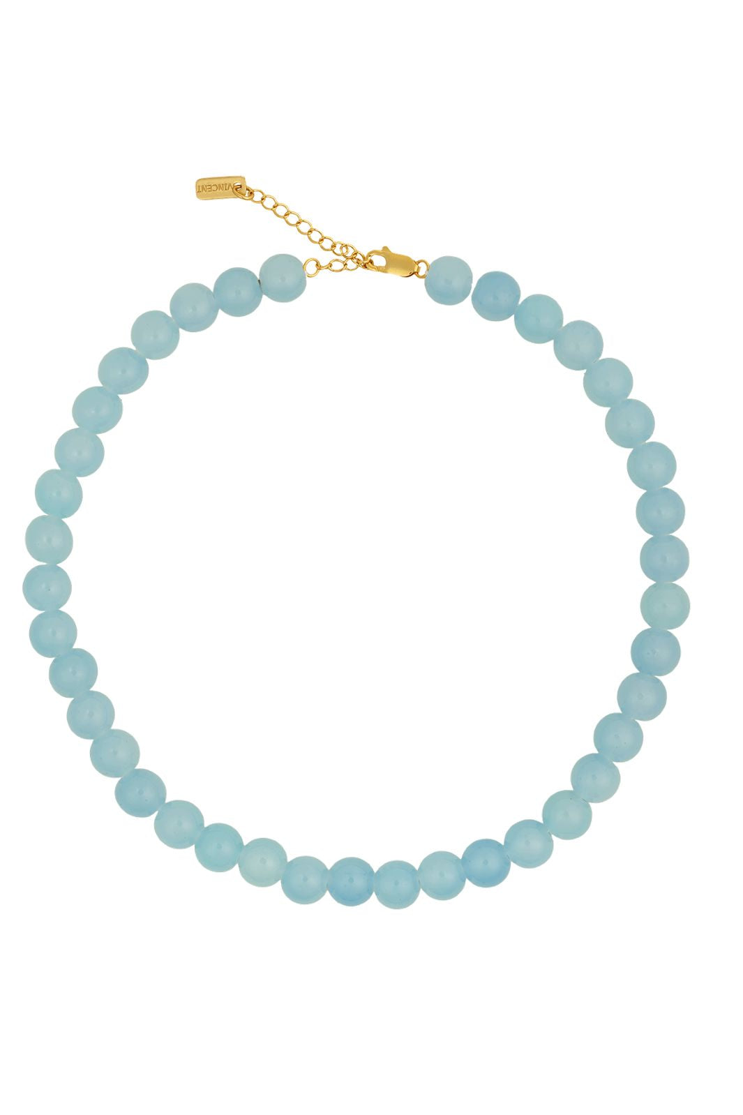 House Of Vincent - Candy Coral Lagoon M Necklace VJ233-UNG-B-M - Light Blue - Gilded