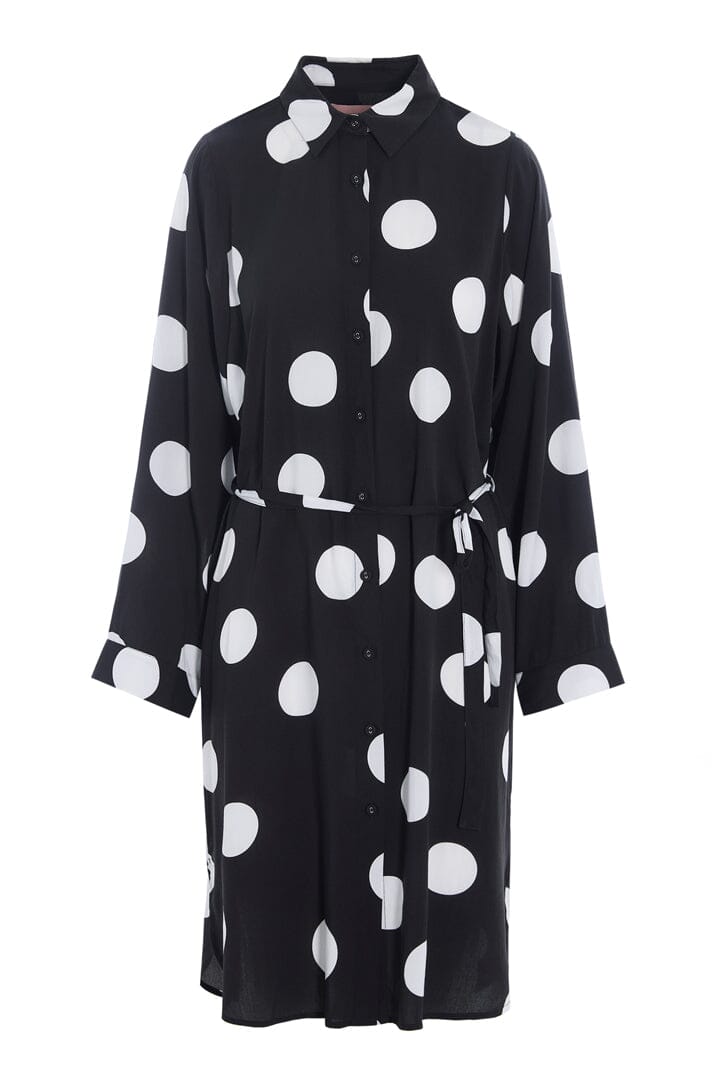 Hunkøn - Vicky Shirtdress 25983 - Big Dots Kjoler