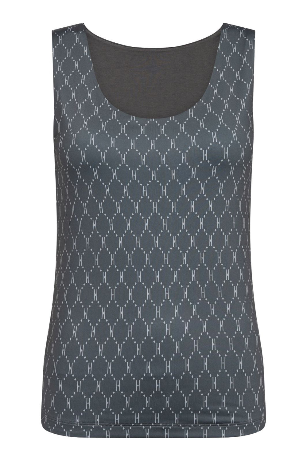 Hype The Detail - Printed Top 200-1 - 49 - Grå Toppe