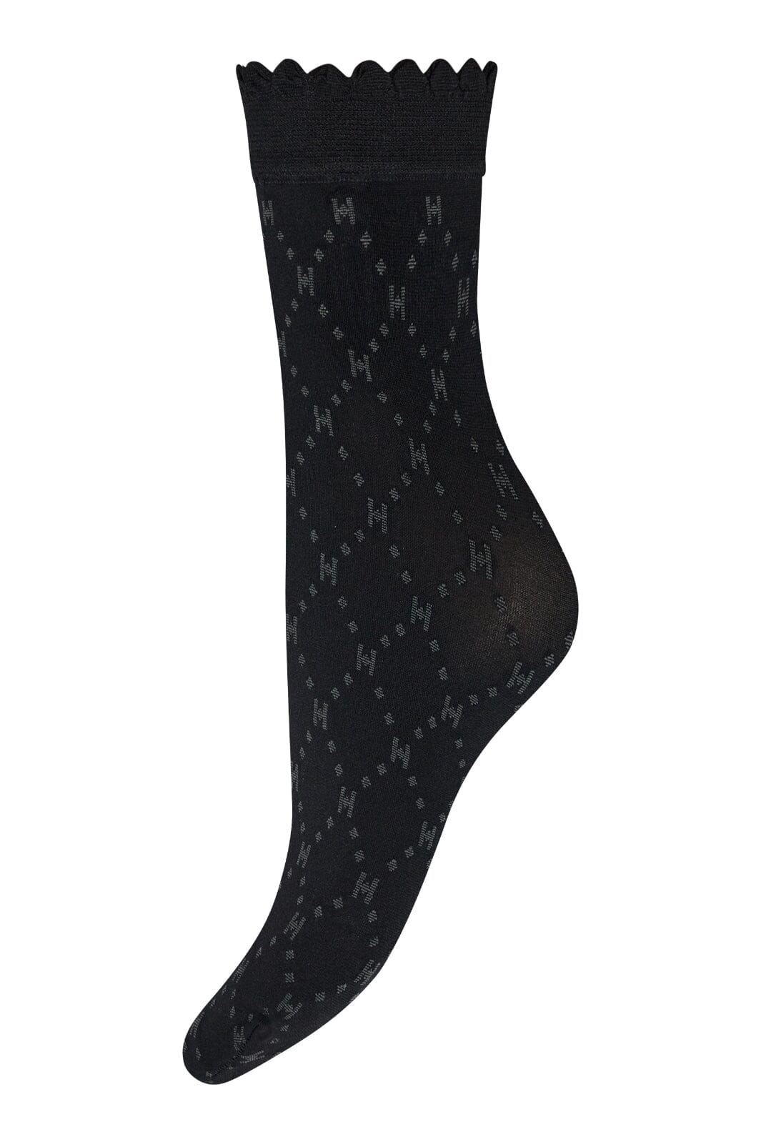 Hype The Detail - Socks 50D 3D 21662-7500 - 1120 - Black Bodystockings