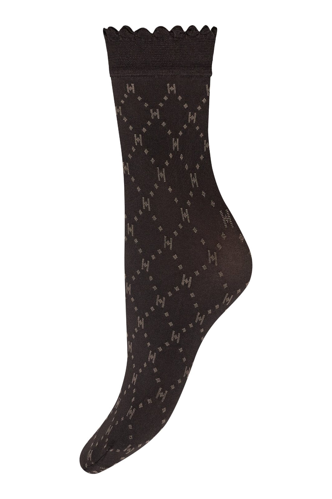 Hype The Detail - Socks 50D 3D 21662-7500 - 4354 - Brun Bodystockings