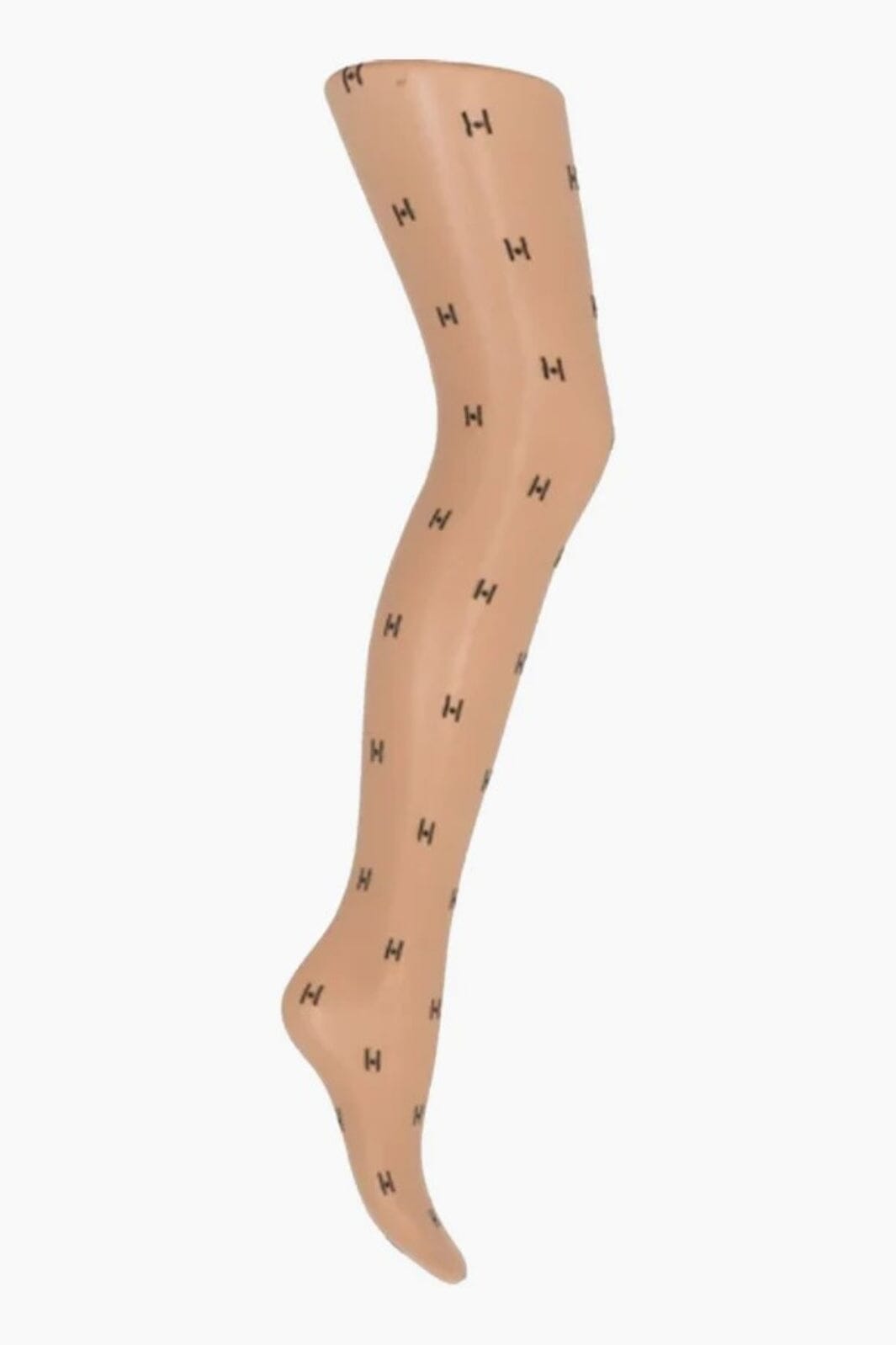 Hype The Detail - Strømpebukser/Knæ - Nylon - Nude