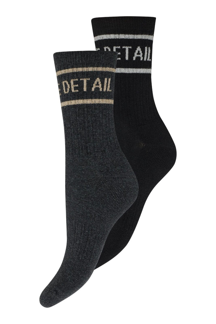 Hype The Detail - Tennis Sock 2-Pk 21491-80 - 9009 - Multifarvet