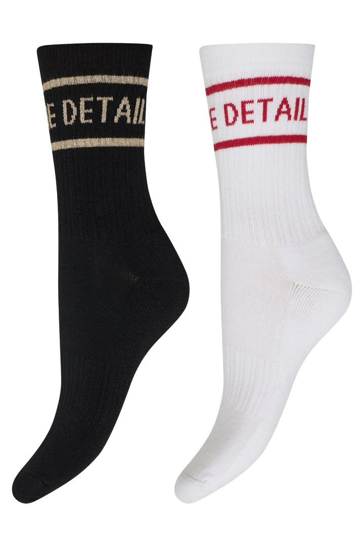 Hype The Detail - Tennis Sock 2-Pk 21491-80 - 9010 - Multifarvet