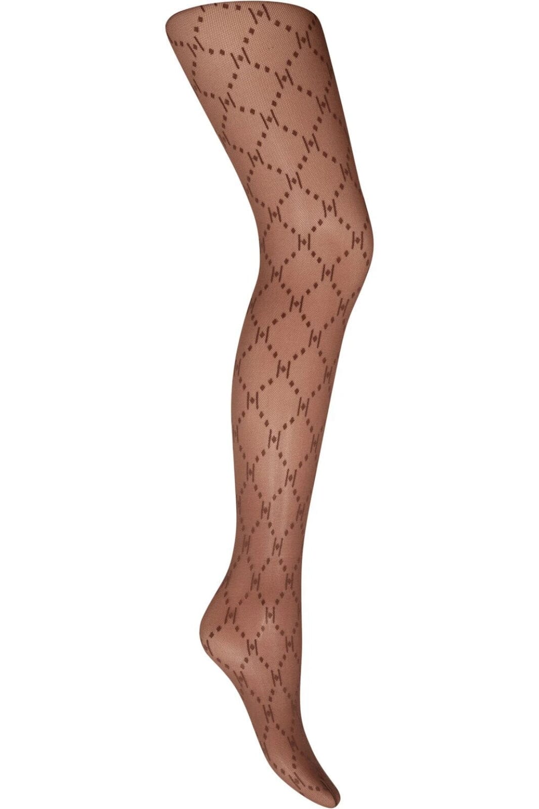 Hype The Detail - Tight Logo 25Den 16013-7700 - 4356 - Brun Bodystockings