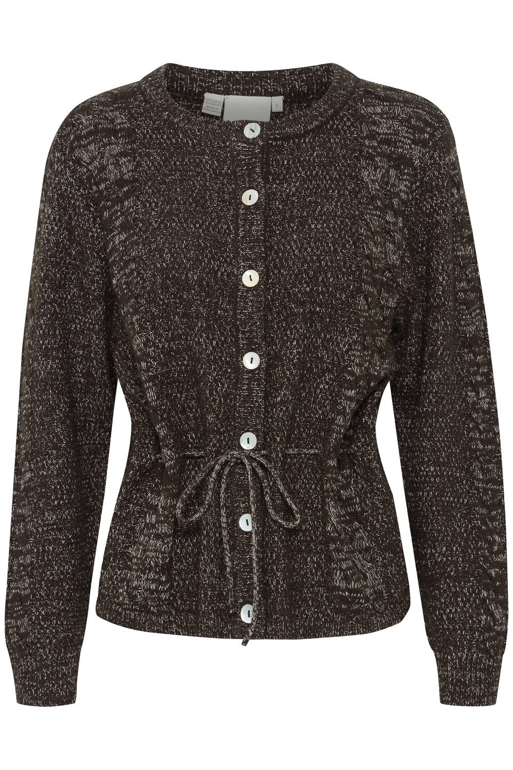 Ichi - Ihodansa Ca6 - 1940081 Black Melange Cardigans