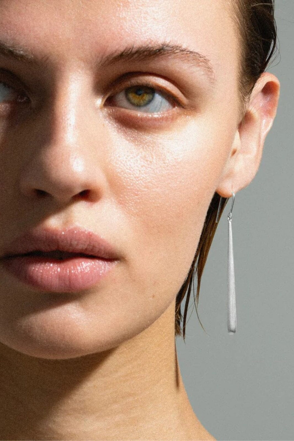 Jane Kønig - Orbis Drop Earring ODE-SS25-S - Forsølvet