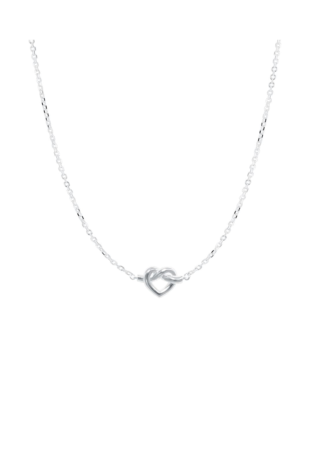 Jane Kønig - Tied Heart Necklace THN-AW25-S - Halskæde Halskæder