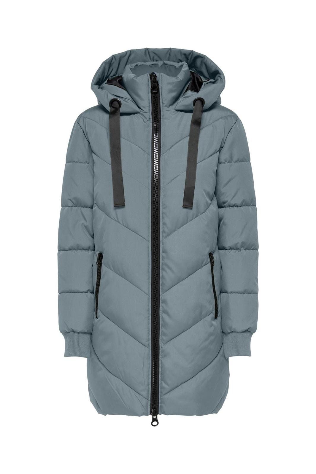 JDY - Jdyskylar Life Hood Jacket - 4050095 Stormy Weather Black