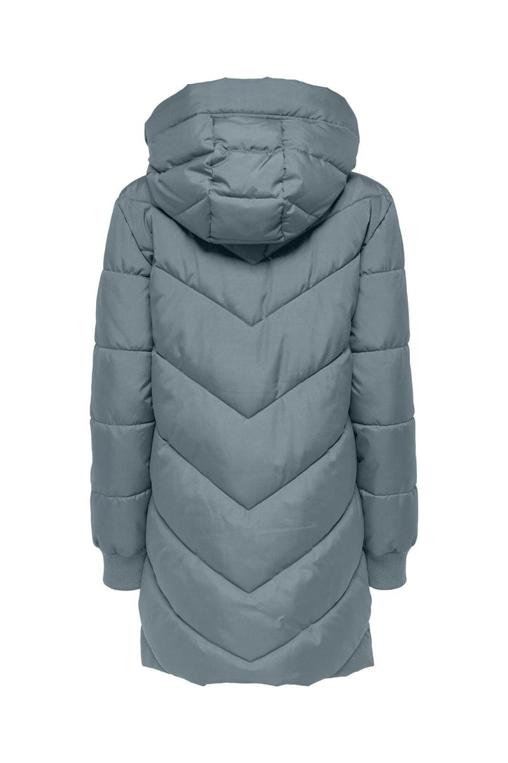 JDY - Jdyskylar Life Hood Jacket - 4050095 Stormy Weather Black