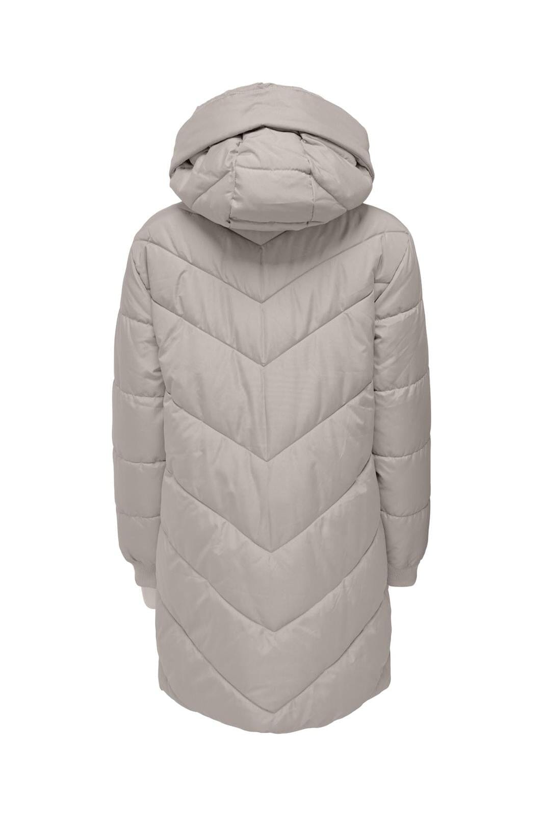 JDY - Jdyskylar Life Hood Jacket - 4341824 Chateau Gray Black