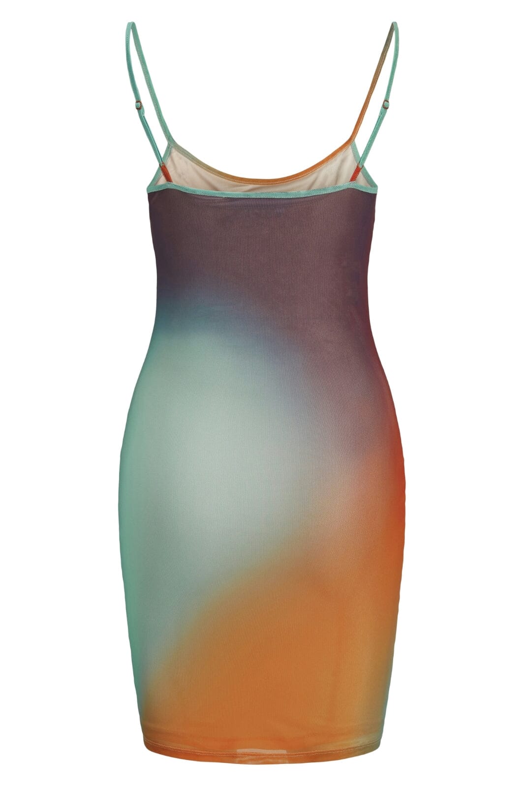 Jjxx - Jxstella Mesh Singlet Mini Dress - 4765365 Morning Glory Colorful Blur