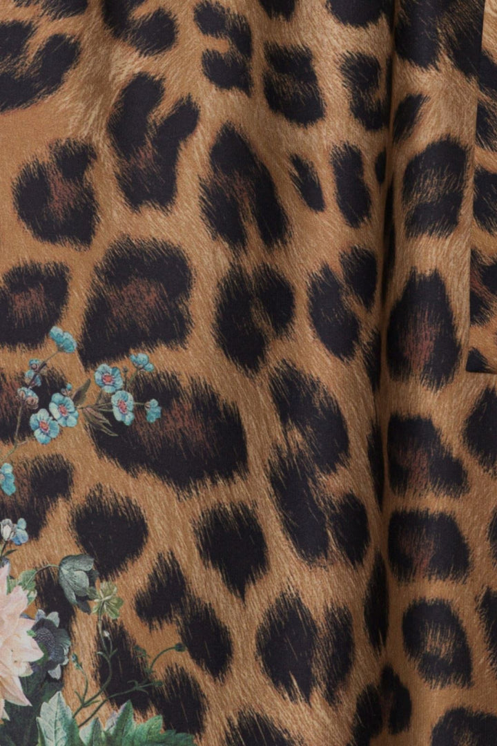 Karmamia - Layla Dress - Flower Leopard Kjoler