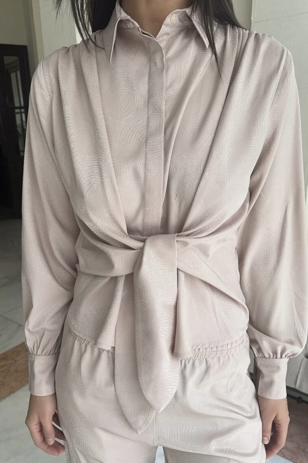 Karmamia - Lee Shirt 2102 - Art Deco Shell Skjorter