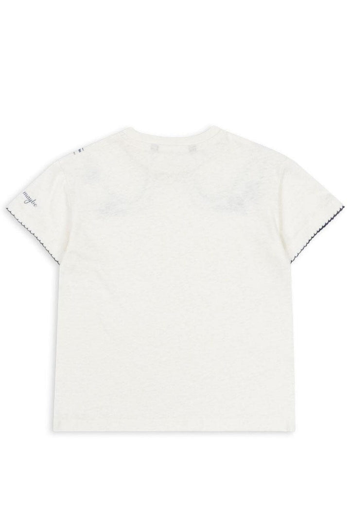 Konges Sløjd - Era Tee Ocs Ks103194 - Off White/bow Collar