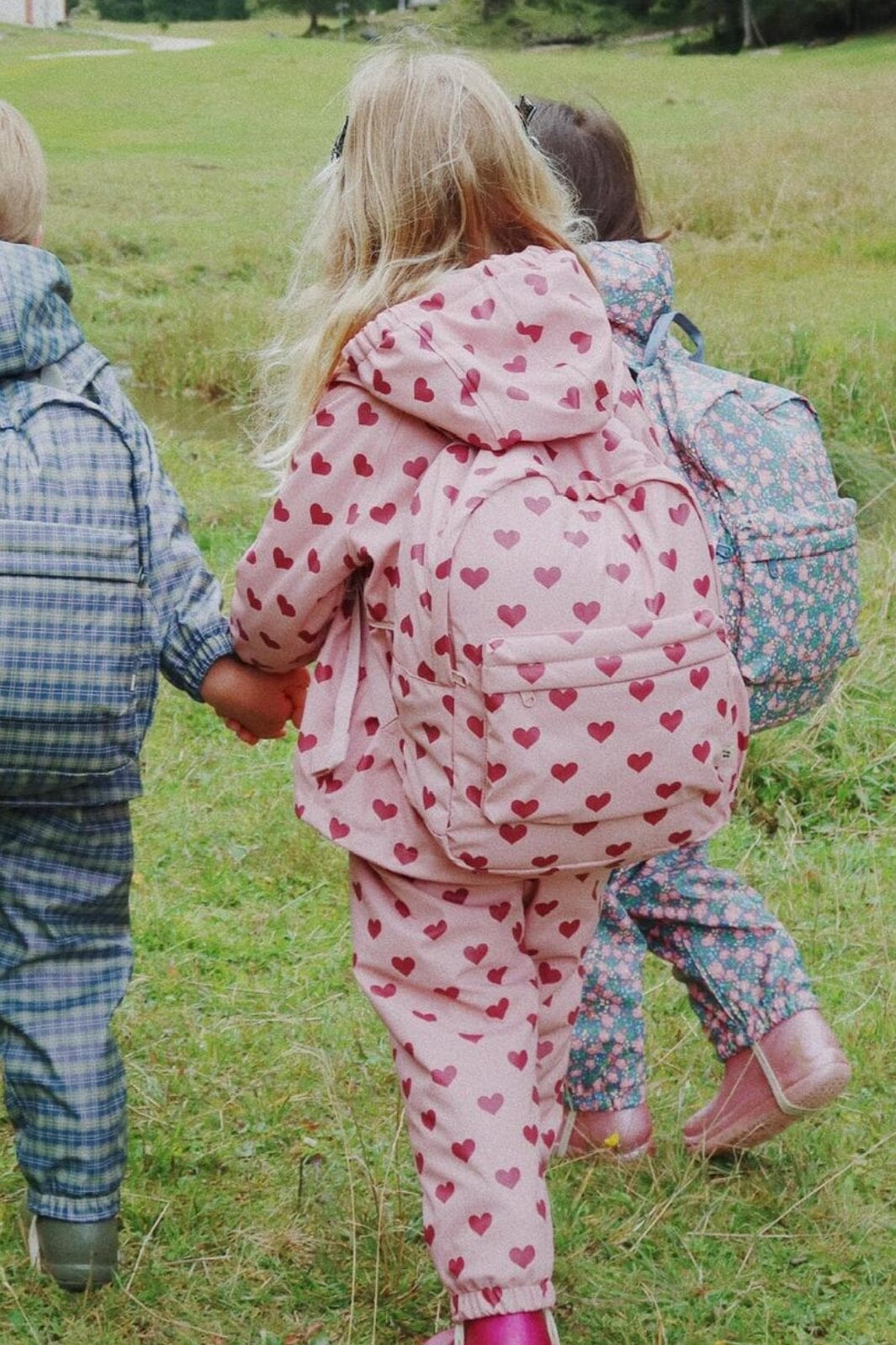 Konges Sløjd - Rainy Kids Backpack Midi Ks103529 - Amour Pink