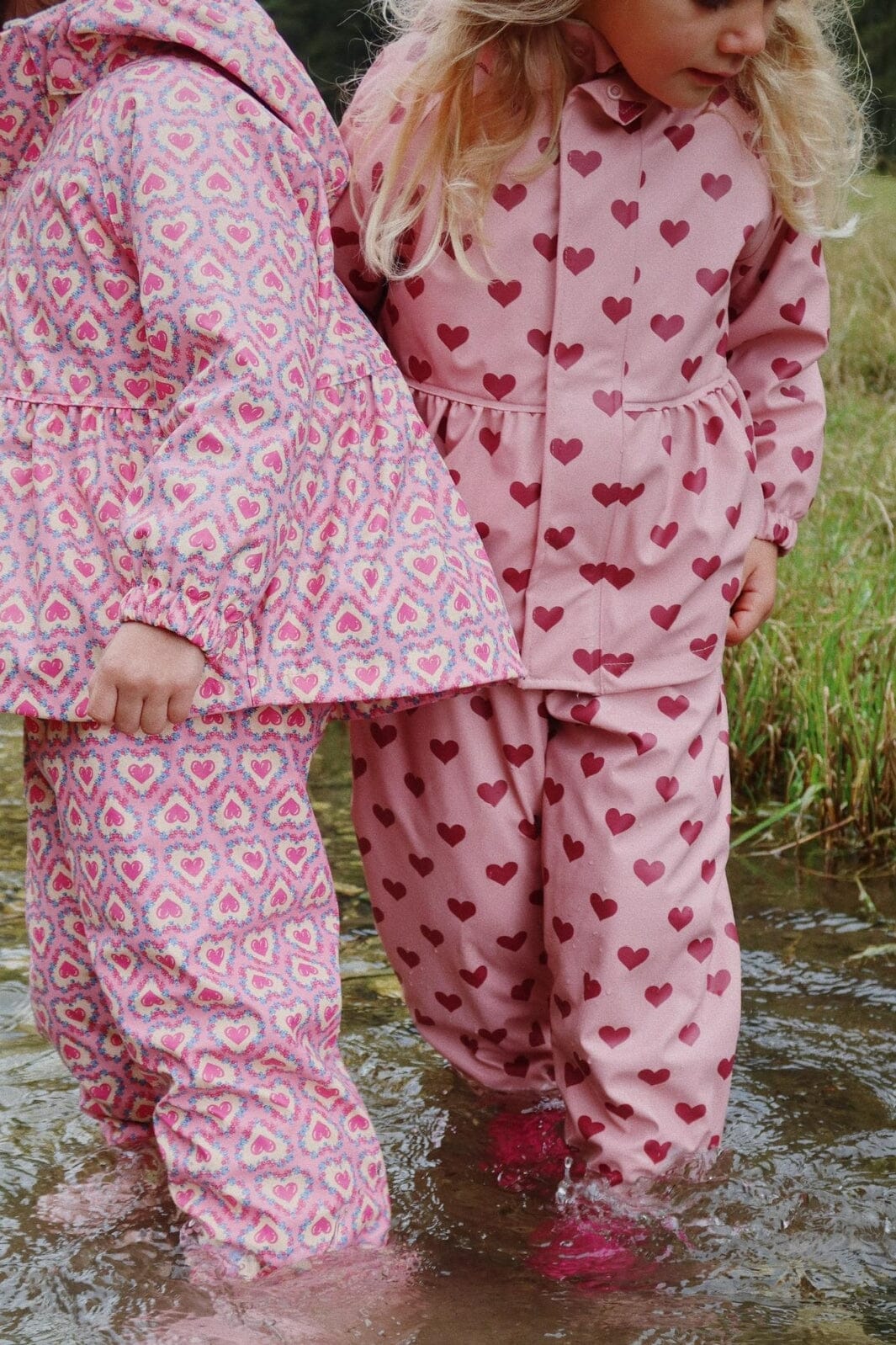 Konges Sløjd - Rainy Palme Set Girl Ks103531 - Amour Pink