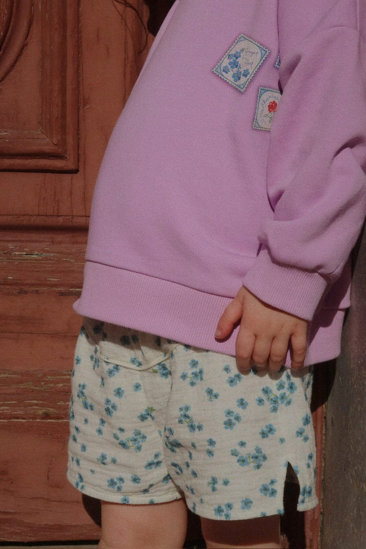 Konges Sløjd - Rhw X Ks Mioblu Shortie Gots Ks103616 - Forget Me Not