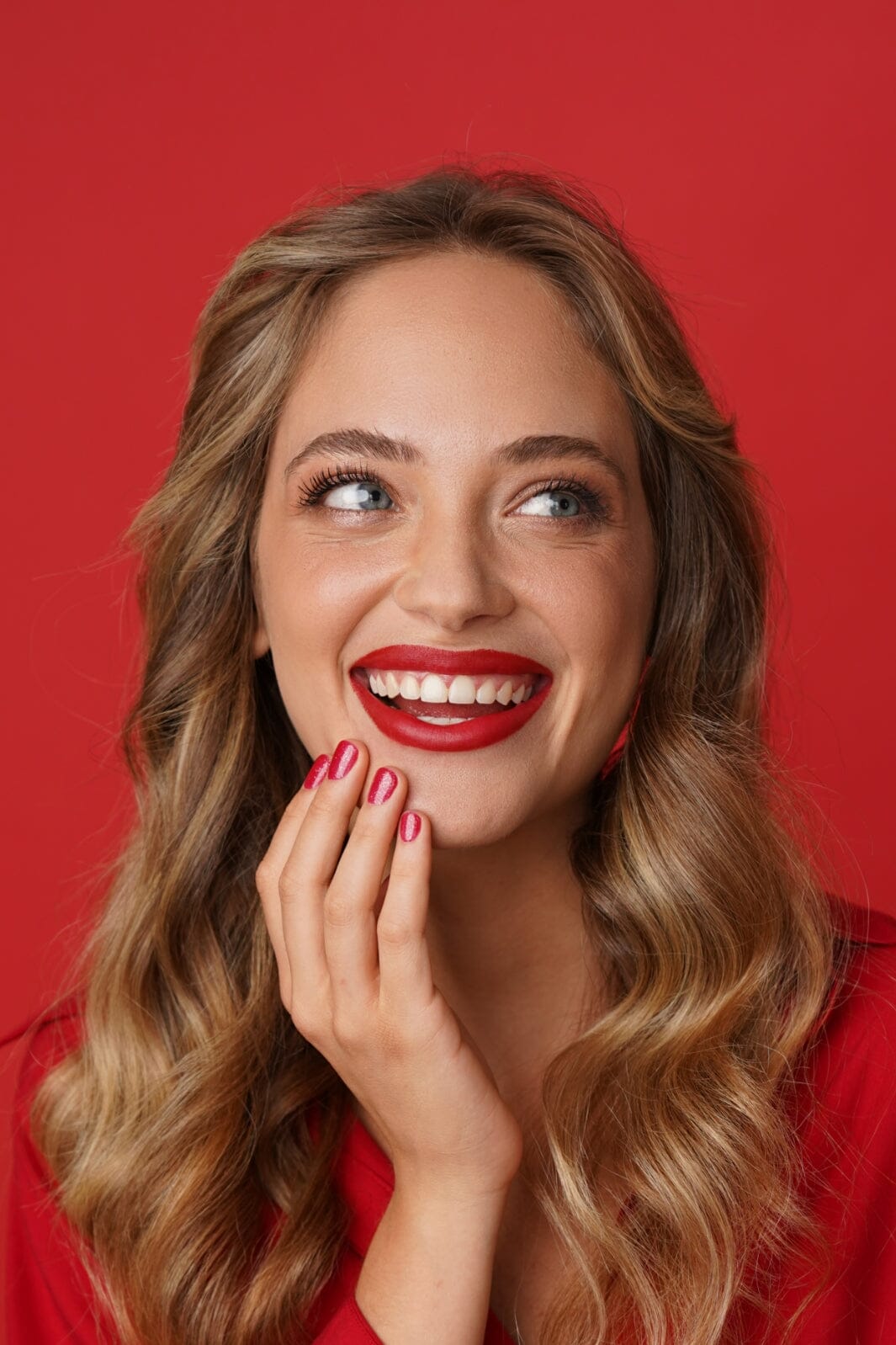 Le Mini Macaron - Gel Manicure Kit - Ruby Red Neglelak