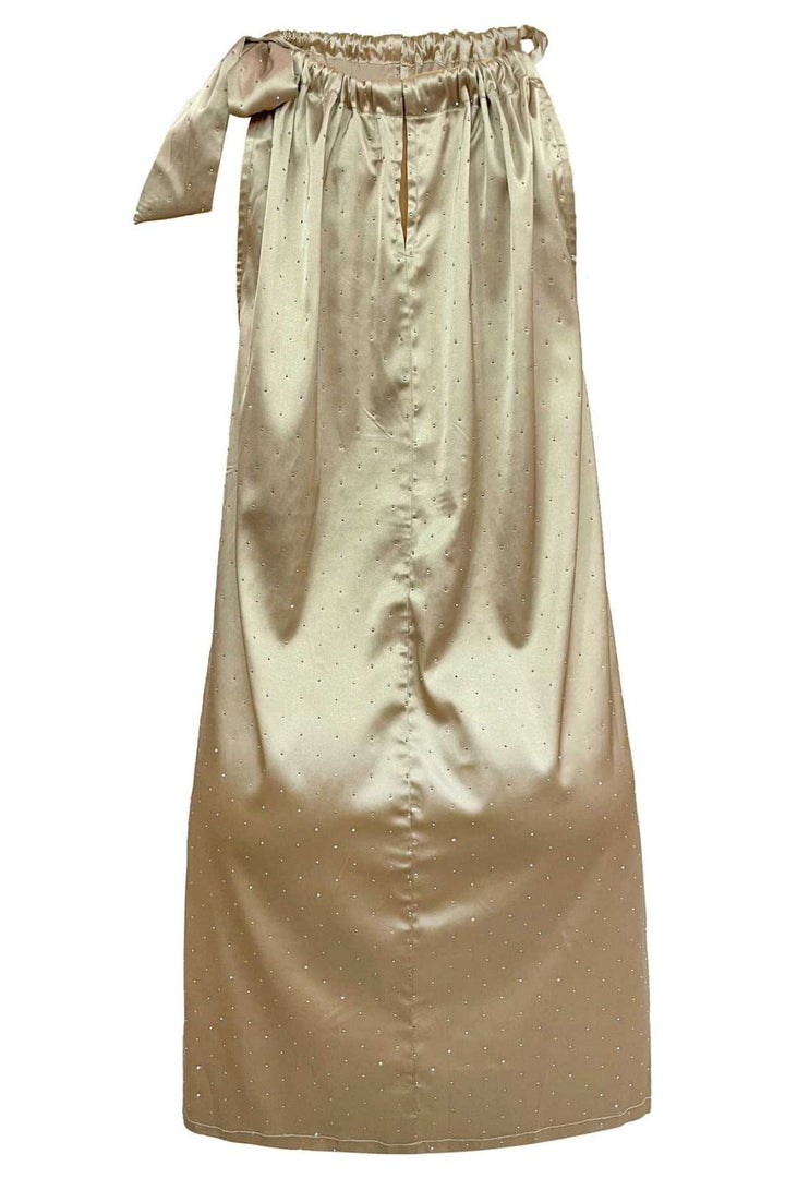 Liberte - Hailey-Halterneck-Dress 22122 - Champagne Diamond