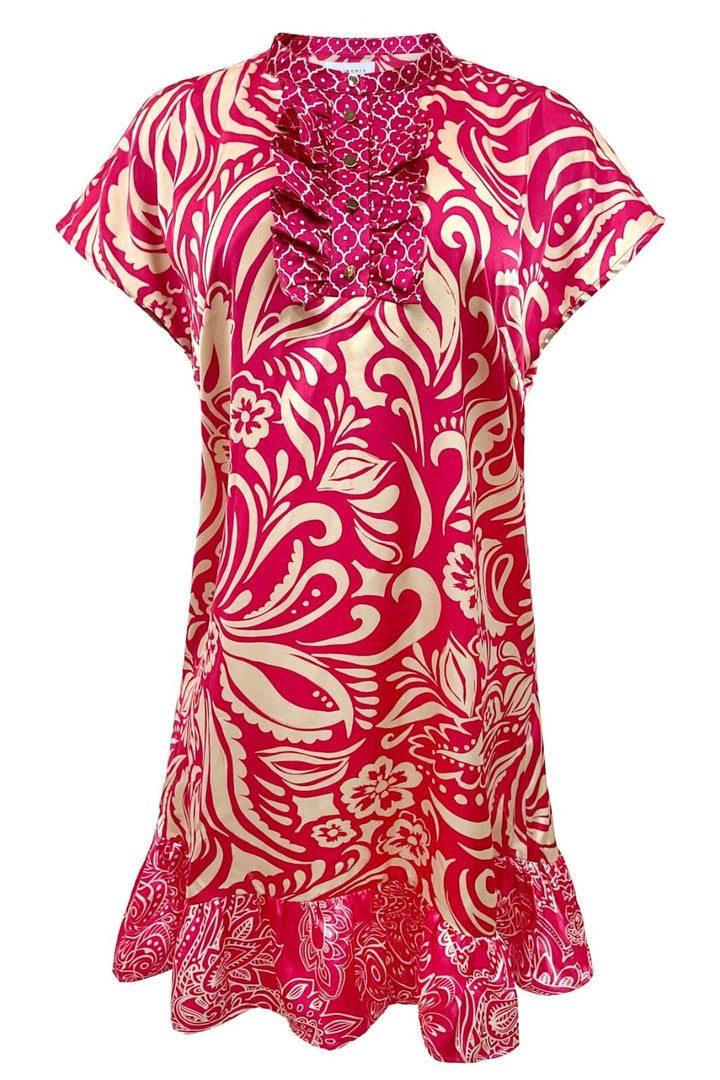 Liberte - Tia-Dress 22239 - Pink Mix