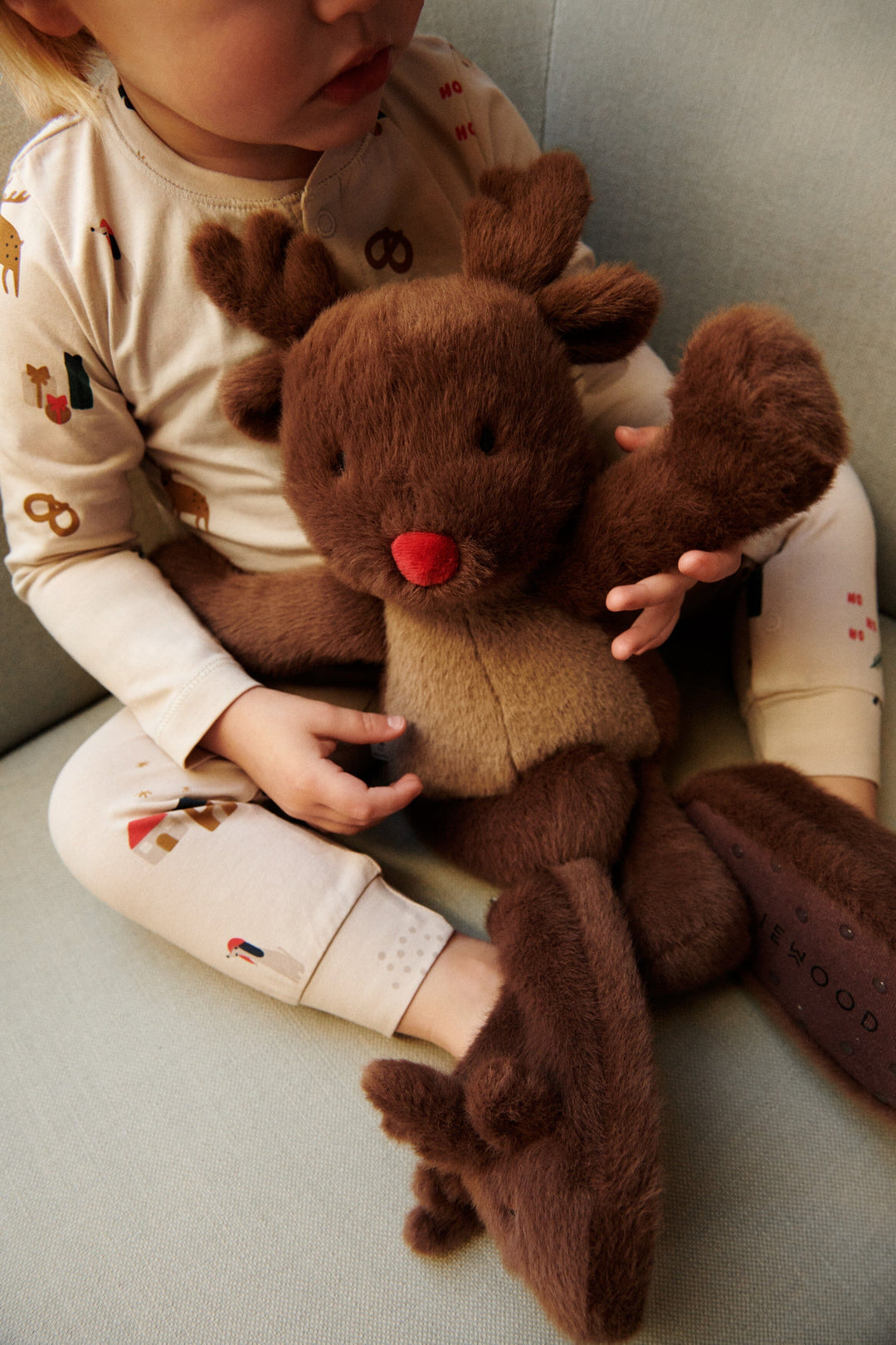 Liewood - Berto Reindeer Teddy LW19883 - Pecan Legetøj