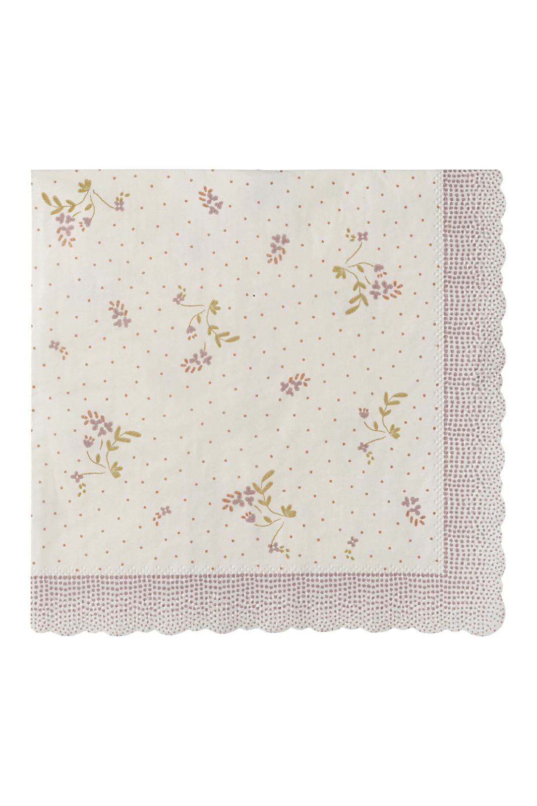 Maileg - Serviet, Bae - Rosa - 15 Cm X 15 Cm Legetøj