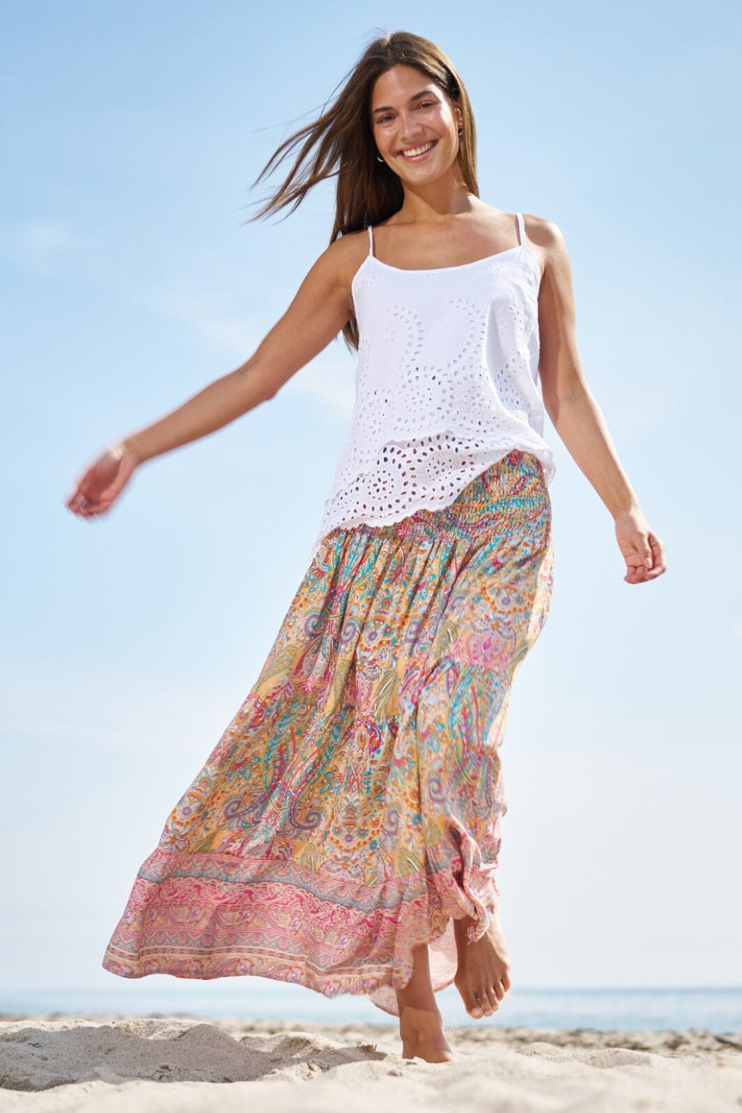 Marta Du Chateau - Skirt - 5201 Bellini 4174 print