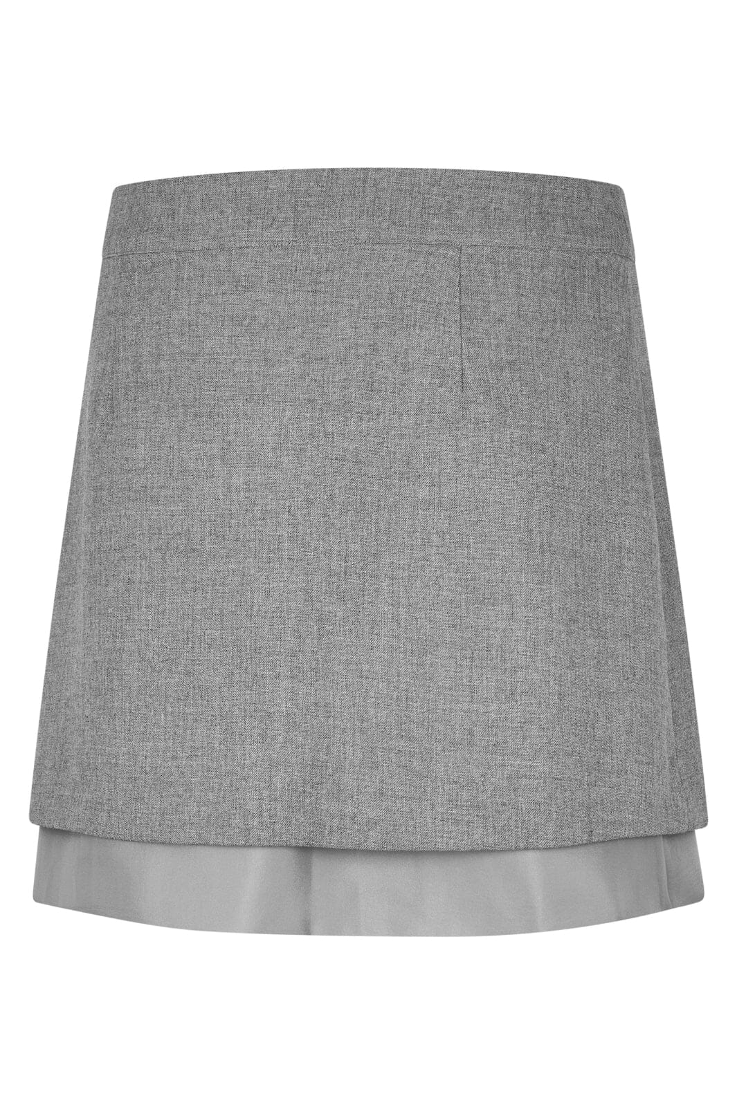 MbyM - Asmino-M 61580126 - H50 - Medium Grey Melange Nederdele