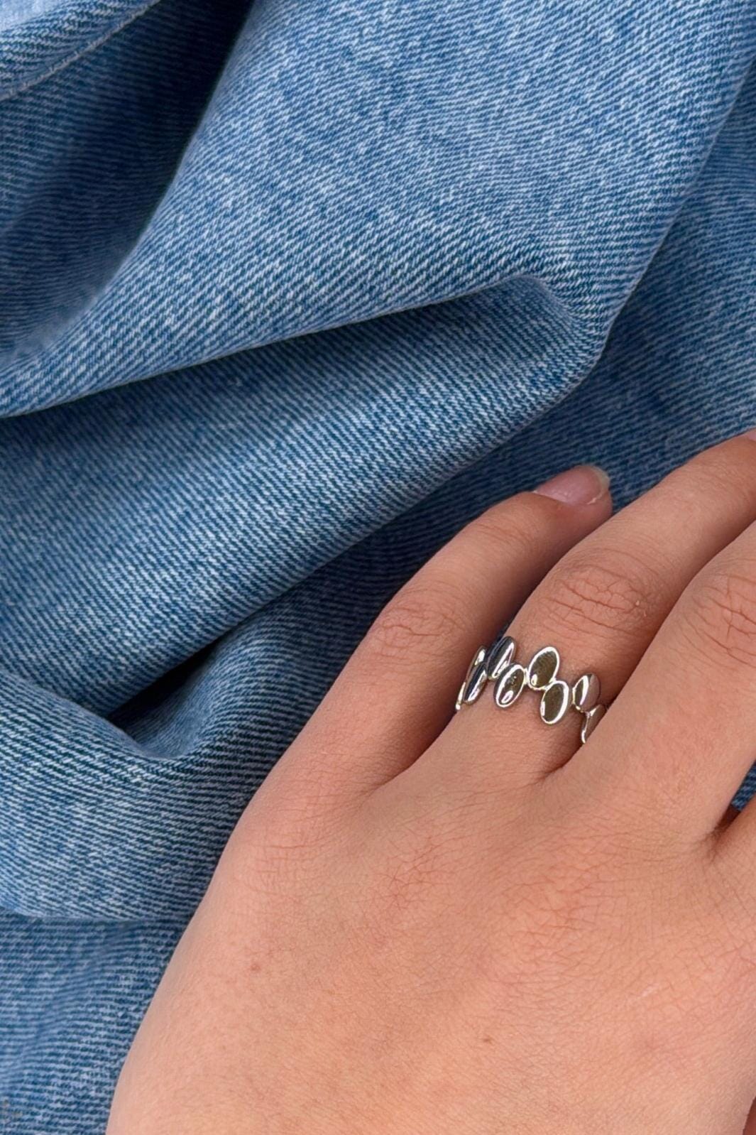 Mellow Moon - Lærke Ring - Forsølvet Ringe