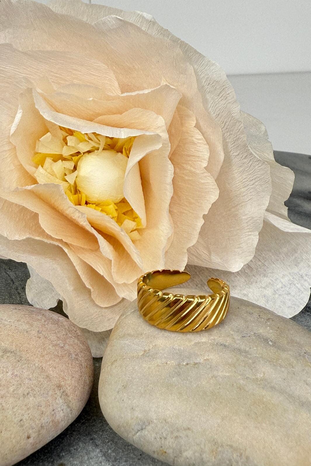 Mellow Moon - Laura Ring - Forgyldt Ringe