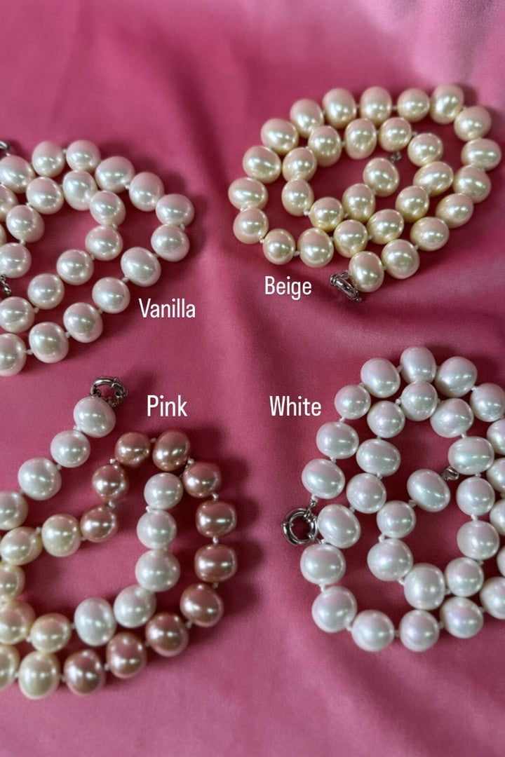 Mellow Moon - Pearl Necklace N1612 - White Halskæder