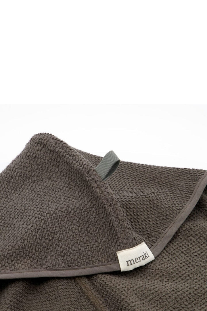 Meraki - Hårhåndklæde, Solid, Army Håndklæder