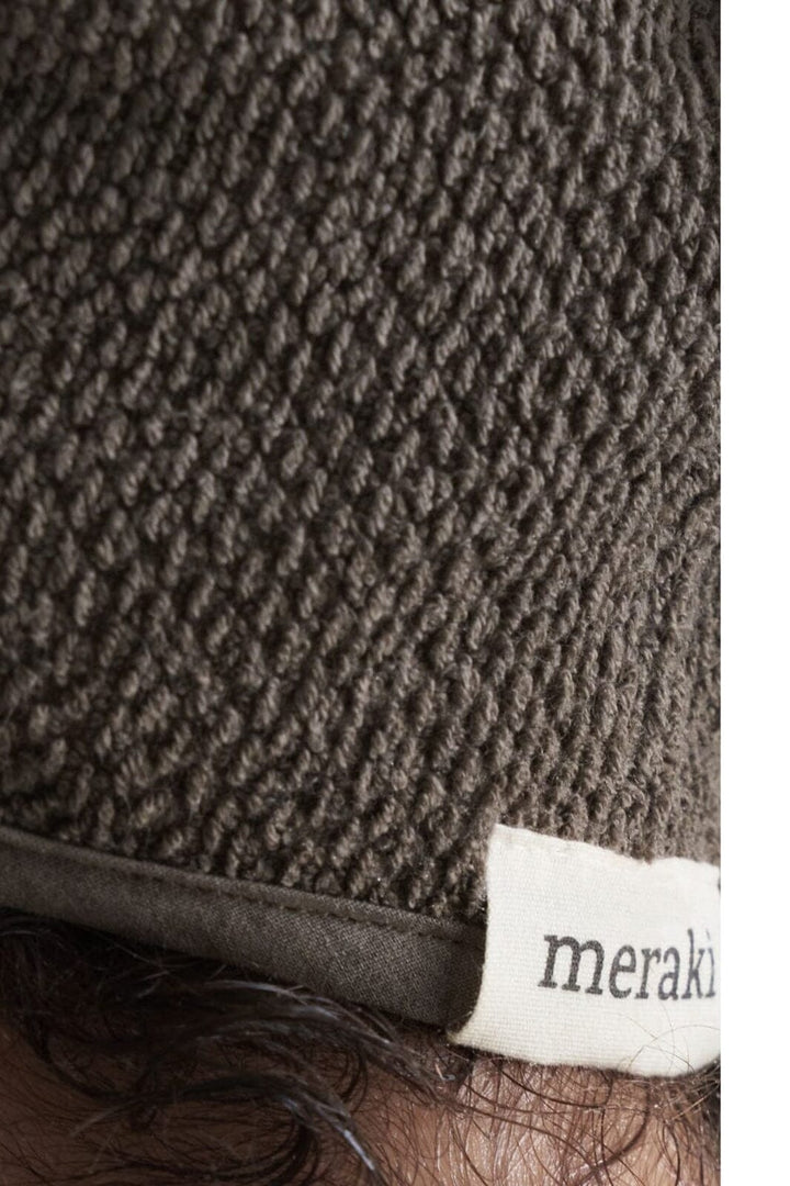 Meraki - Hårhåndklæde, Solid, Army Håndklæder