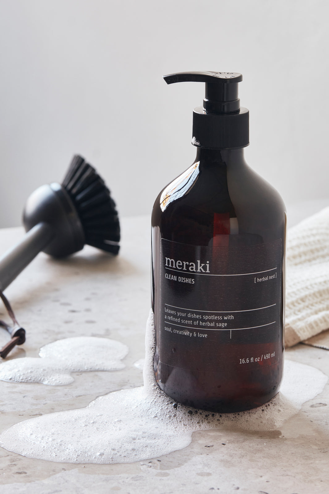 Meraki - Opvaskemiddel Herbal Nest - 490 ml Opvaskemiddel