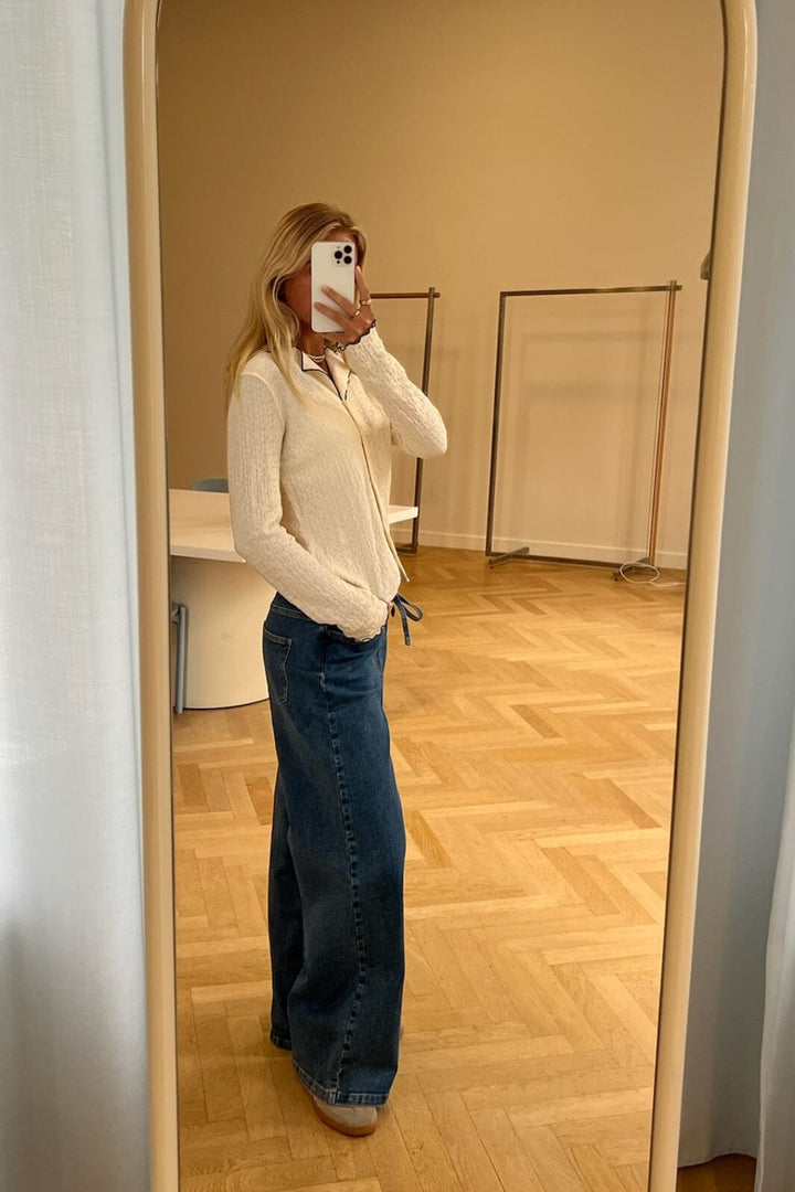Modström - Isoldemd Solid Pants 57969 - 10916 - Distressed Blue Jeans